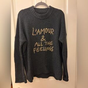 ⚡️ BLACK FRIDAY SALE ⚡️ Zadig & Voltaire L'Amour Wool Sweater